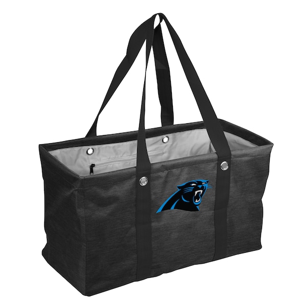 Logo Brands Carolina Panthers Crosshatch Picnic Caddy 605-765-CR1 - main